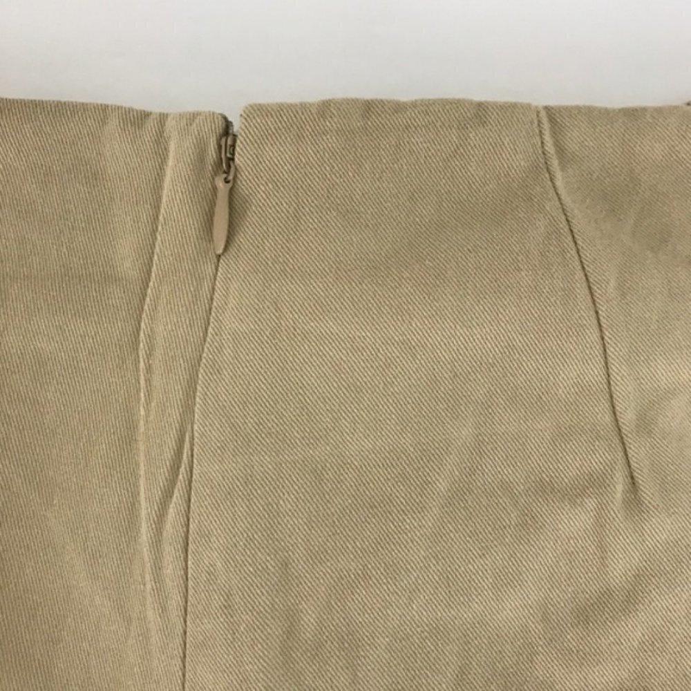 Lush Khaki Tan High Waist Tie Front Shorts NWT - Picture 5 of 8